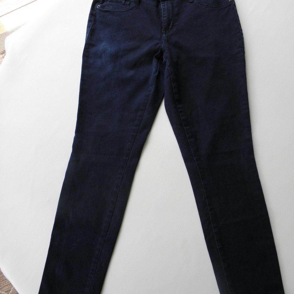 Roz & Ali Jeans, Navy Blue, Sz 12 - Picture 2 of 6